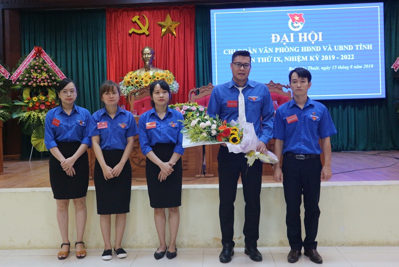 Đại hội Chi đoàn thanh niên Văn phòng HĐND và UBND tỉnh nhiệm kỳ 2019 - 2022